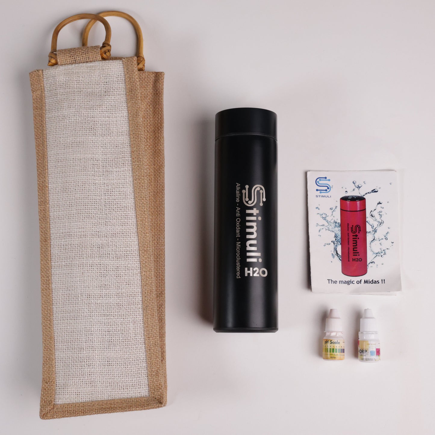 Black Alkaline Water Bottle - 500ml