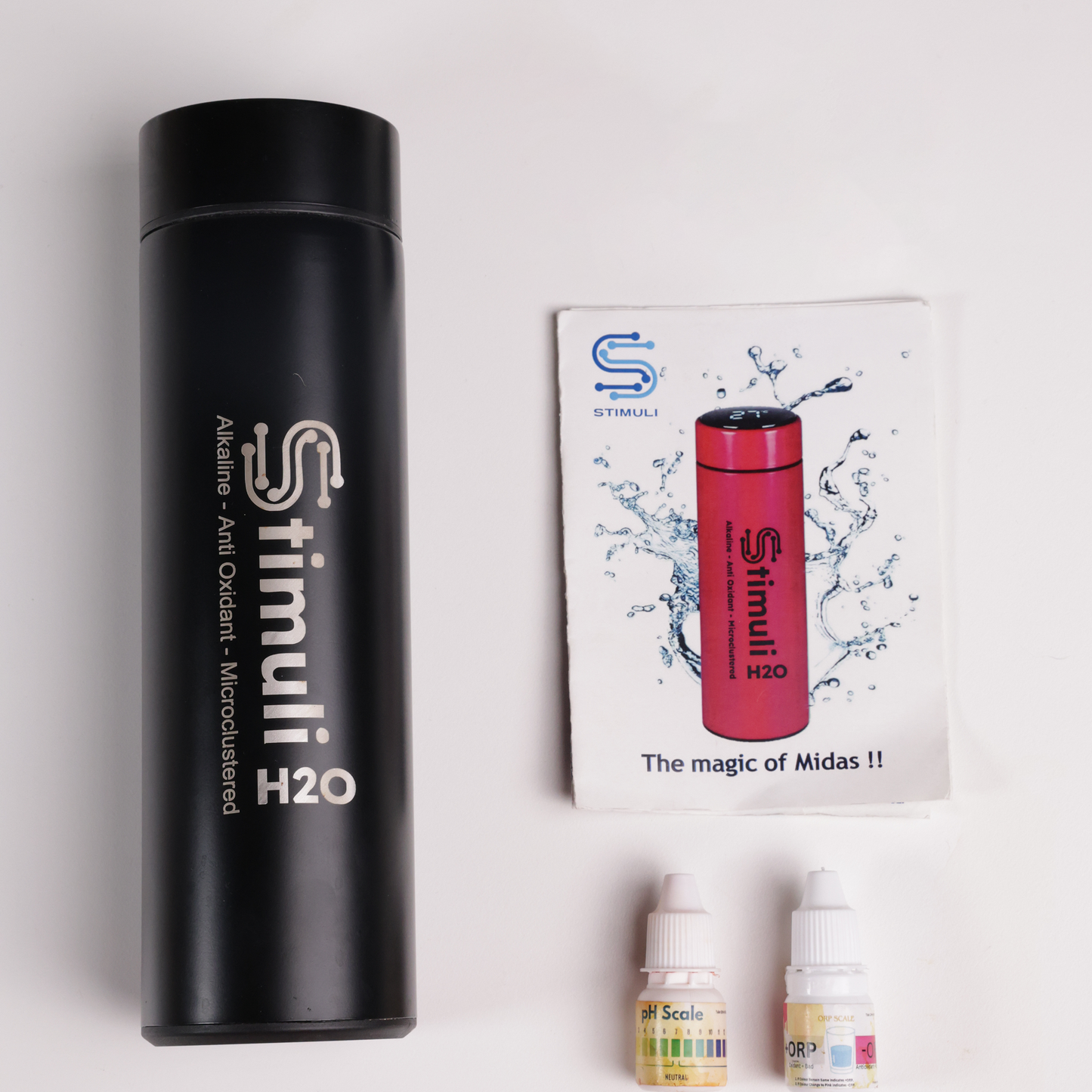Black Alkaline Water Bottle - 500ml