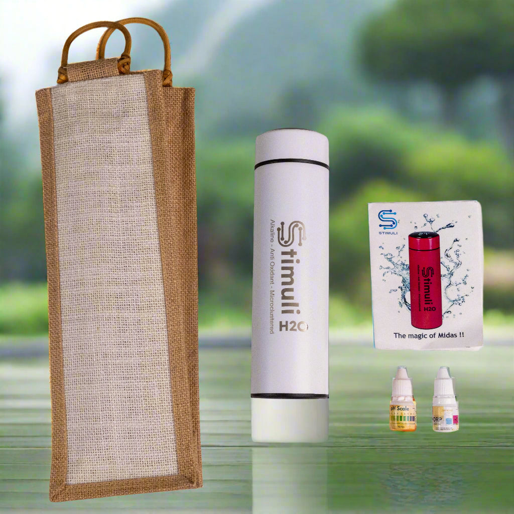 White Alkaline Water Bottle - 500ml