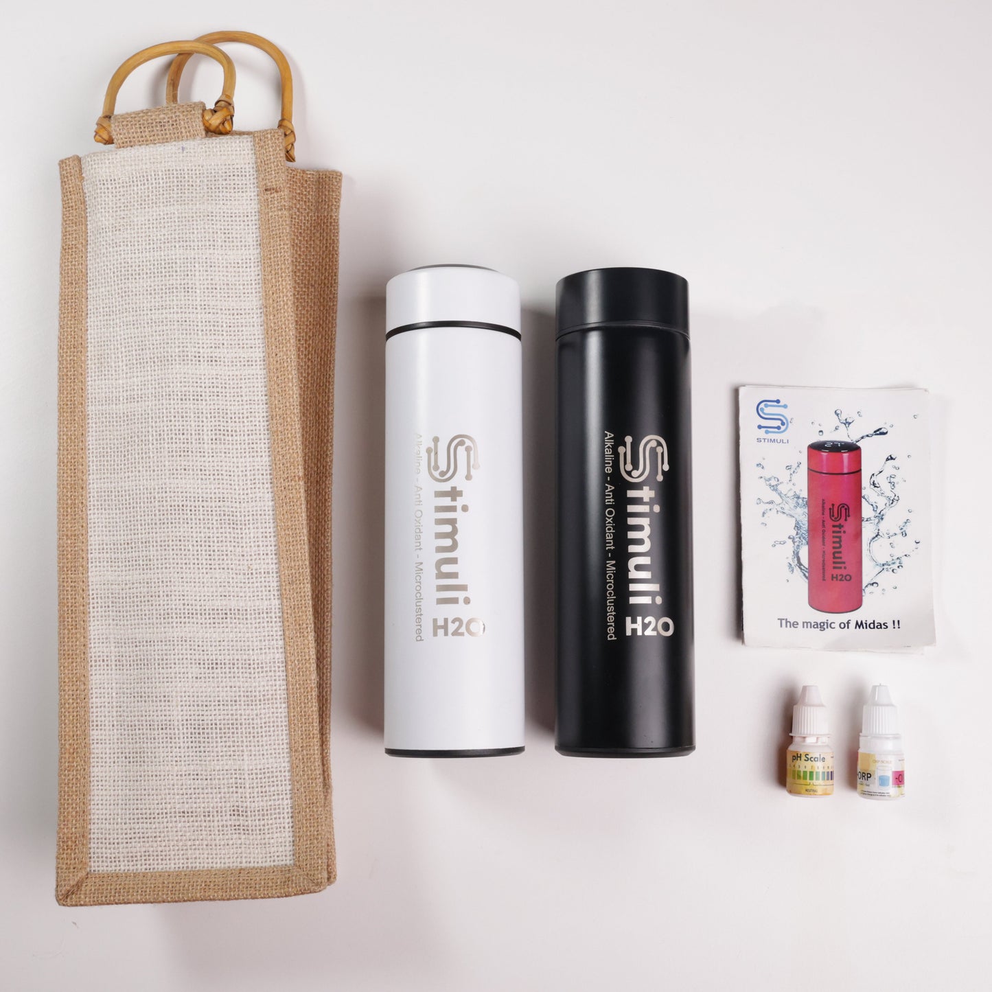White Alkaline Water Bottle - 500ml